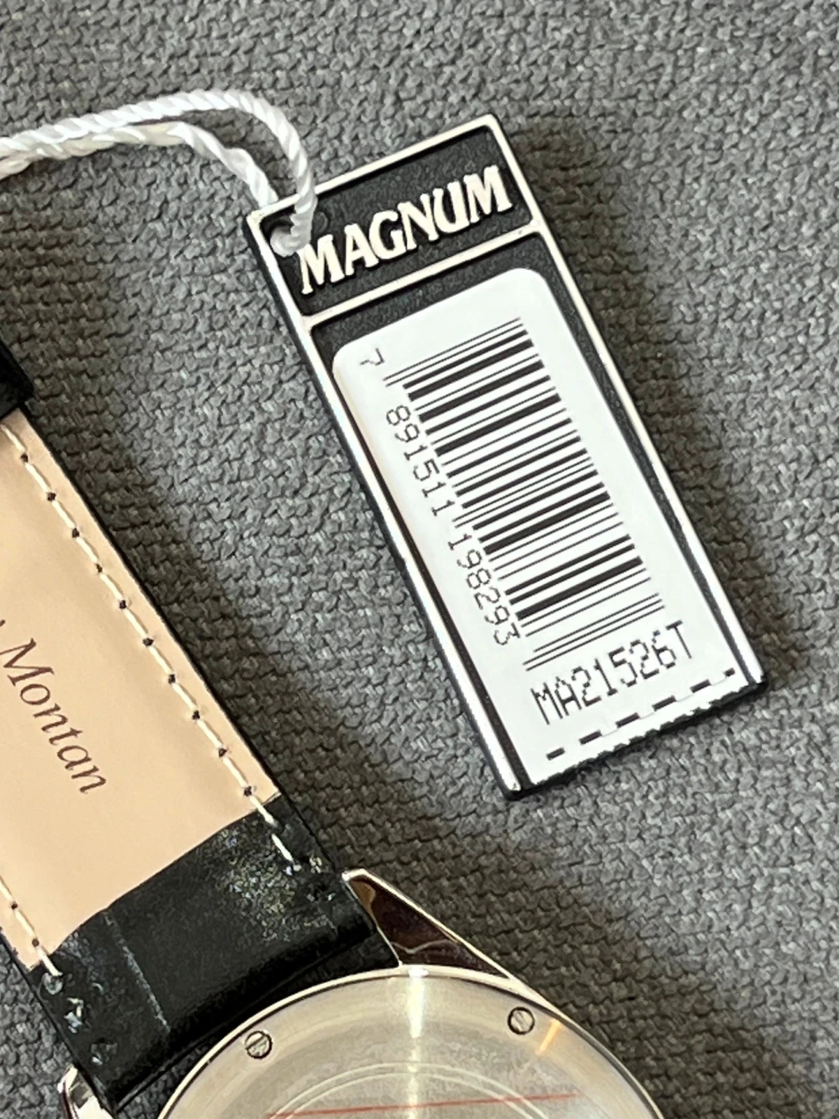 Montre Magnum Quartz Bull Eye 38 mm | Boîtier, garantie en cours de validité et 2 bracelets | Fabriqué au Brésil – photo 7